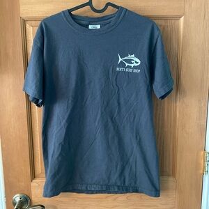 Bert’s Surf Shop Teen Boy Size Small Emerald Isle EI Tee Short Sleeve Tee Shirt